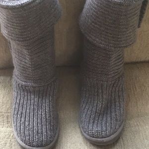 Ugg Classic Cardy gray boots. Size 9